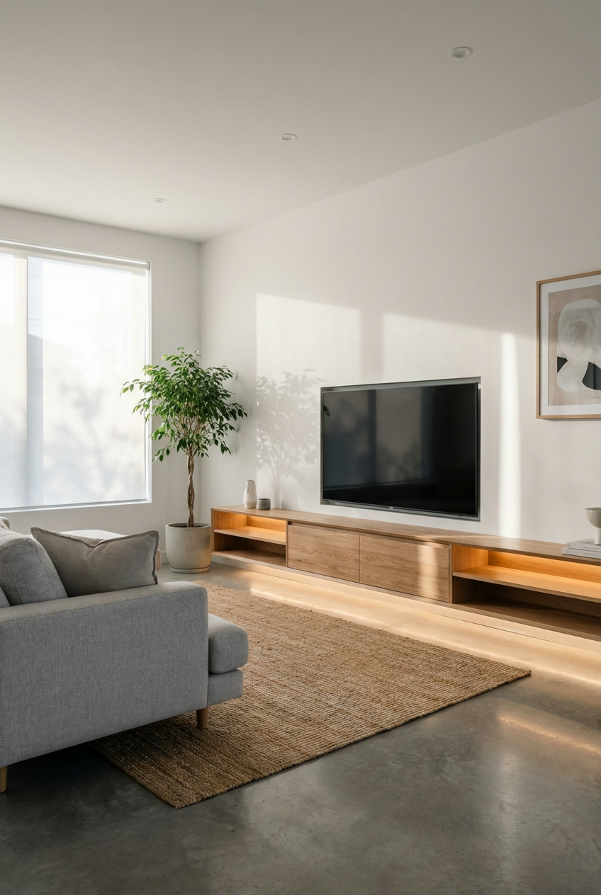 Modern TV Wall Statement