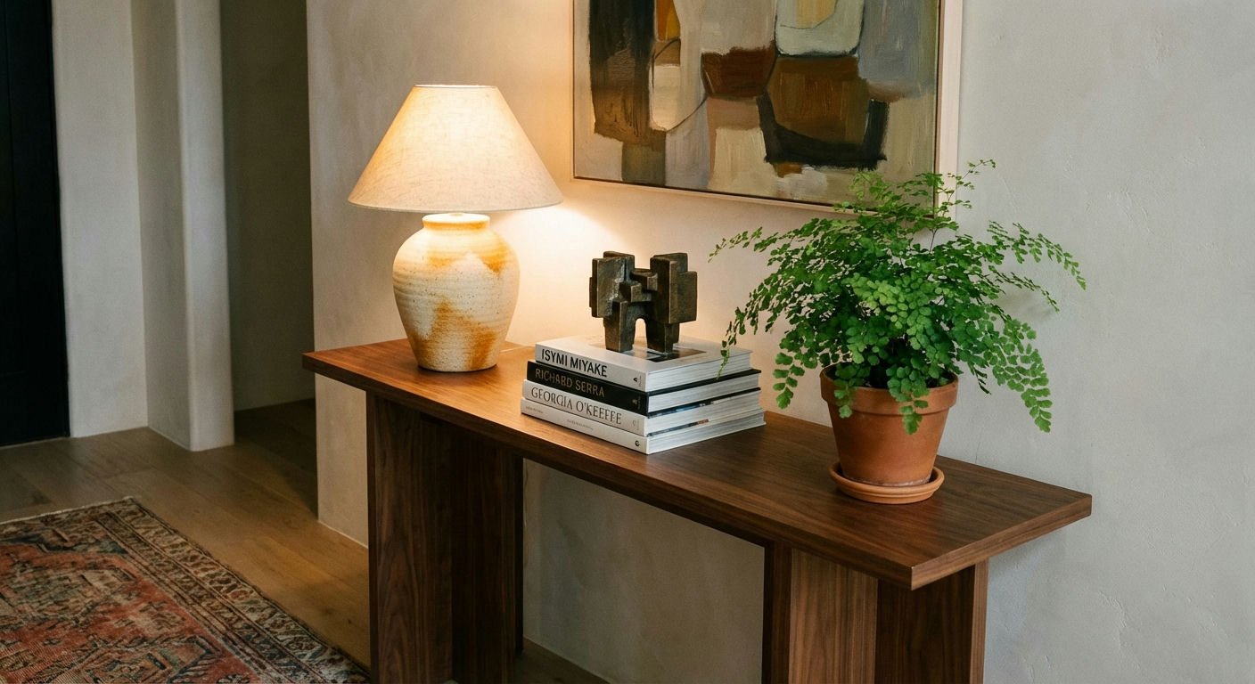 Curated Console Vignettes