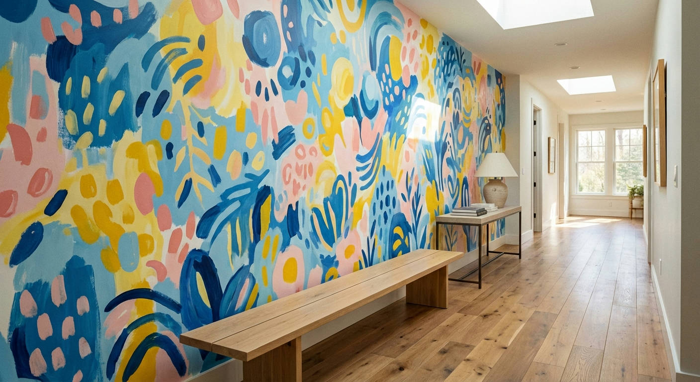 Playful Wall Art Murals