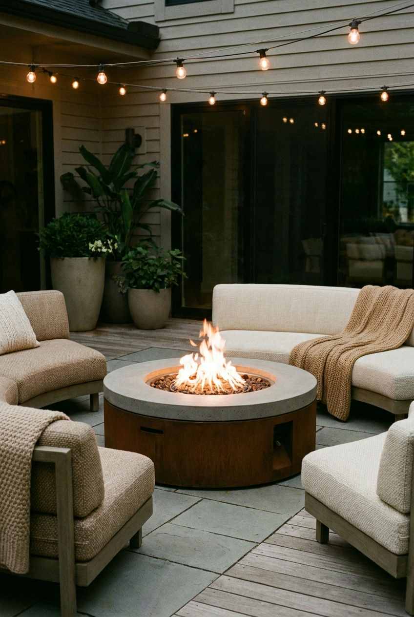 Fire Pits as Focal Points