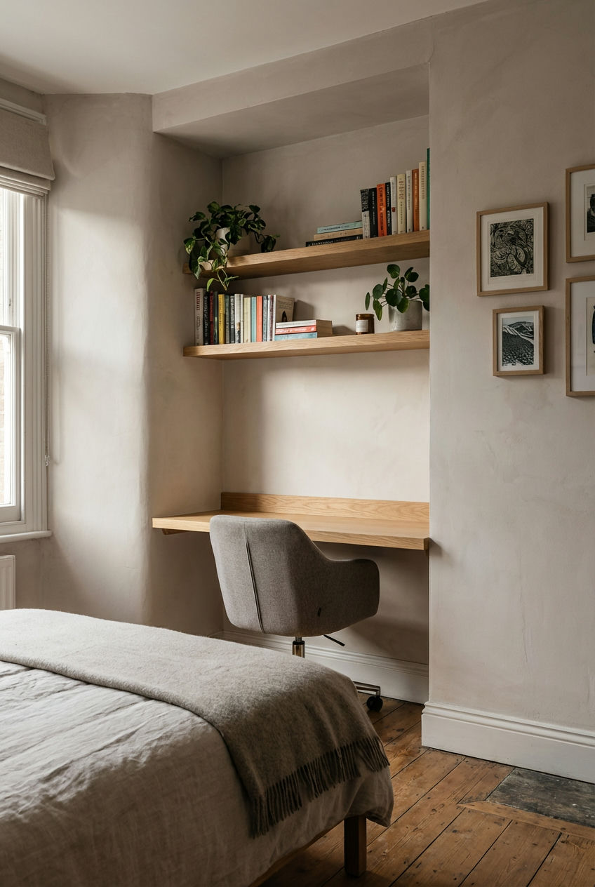 Built-in Desk Nook