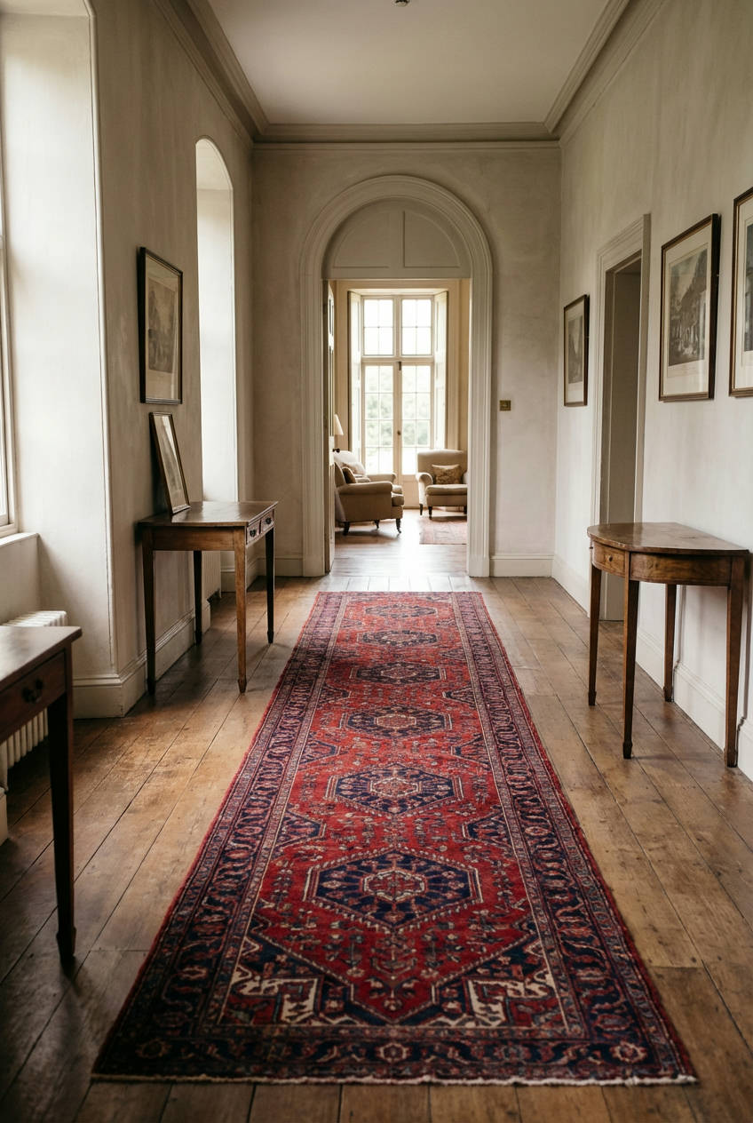 Grand Entrance with a Statement Rug