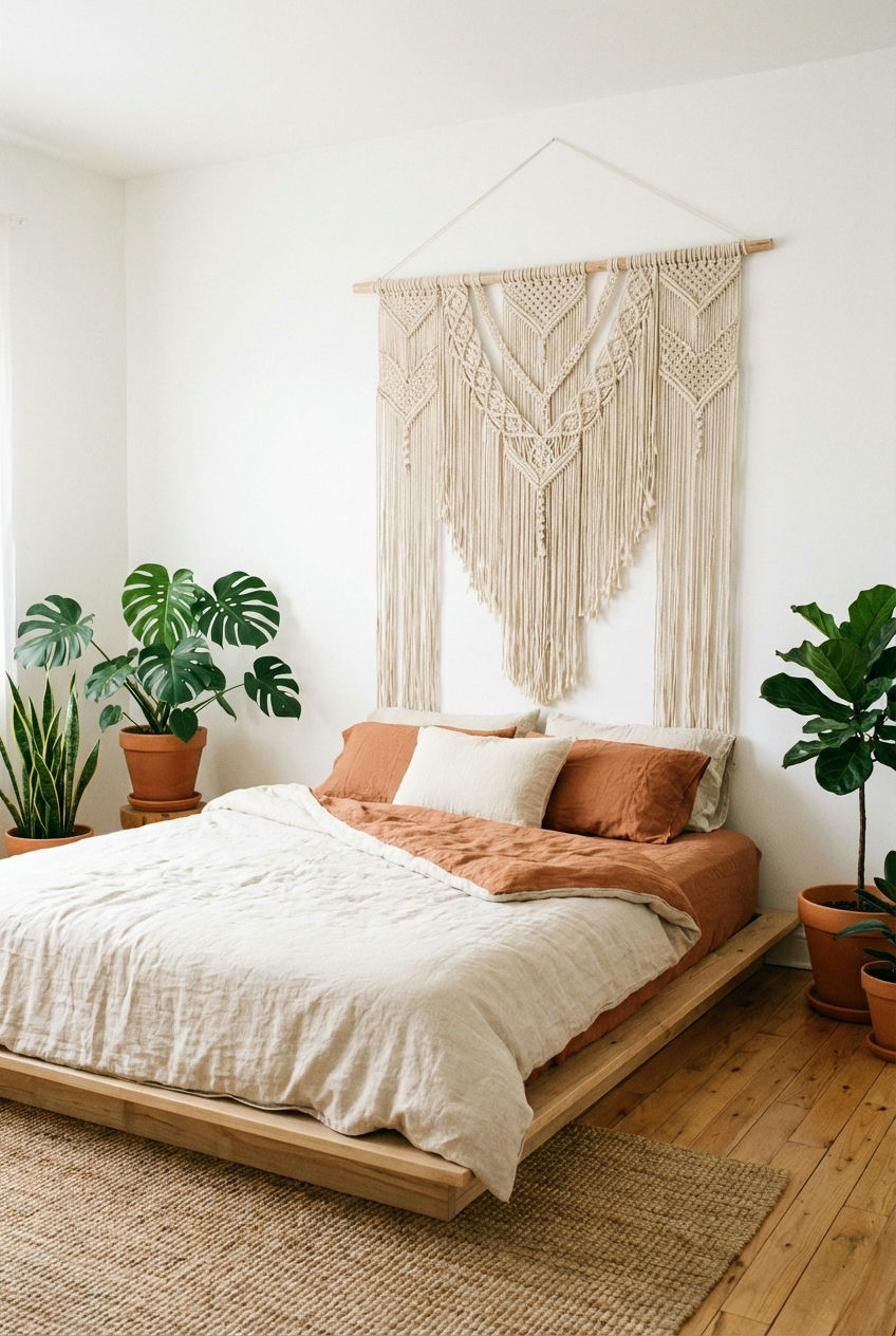 Modern Boho Meets Minimalist Touches