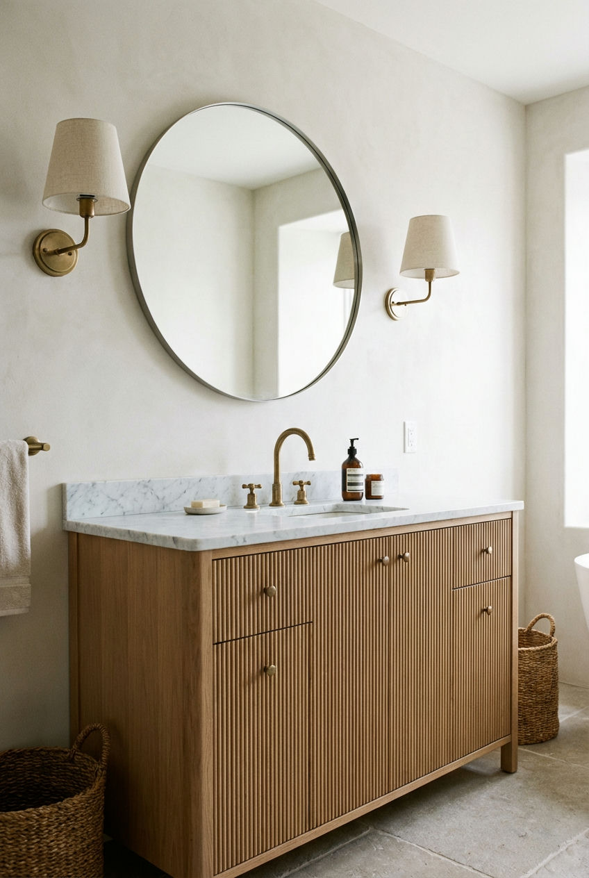 Elevated Elegance with Fluted Details