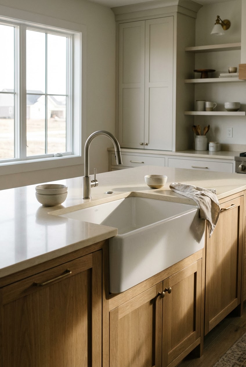 Oversized Farmhouse Sink