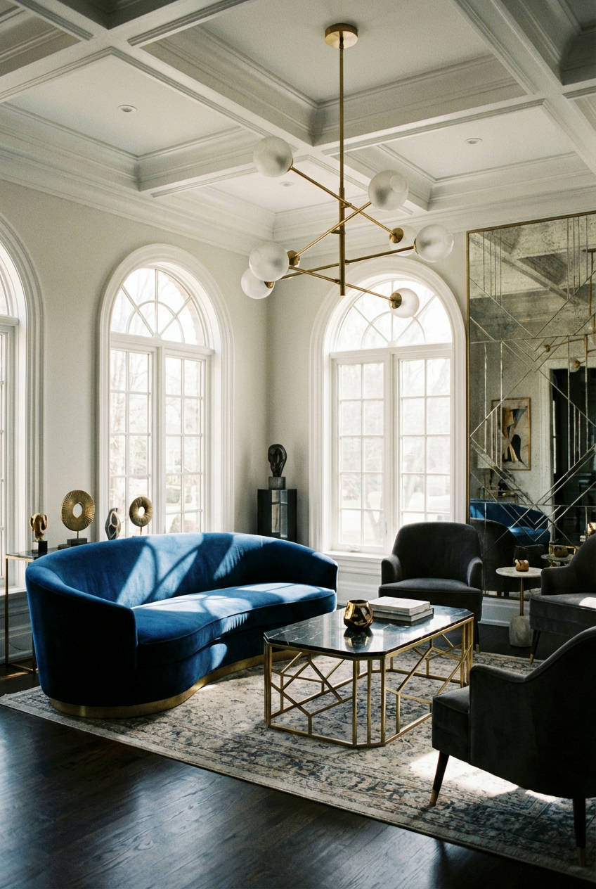 Art Deco Glamour with Modern Sensibility