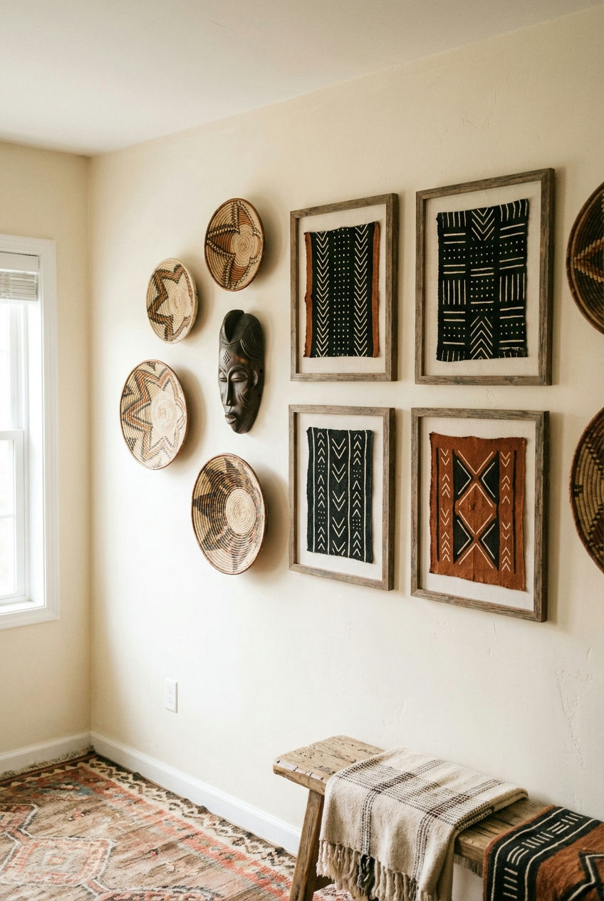 Afro-Boho Wall Decor Fusion