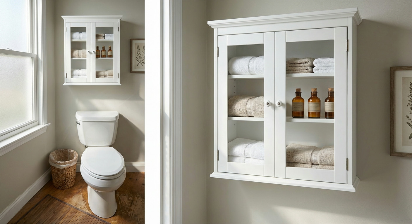 Smart Over-the-Toilet-Storage