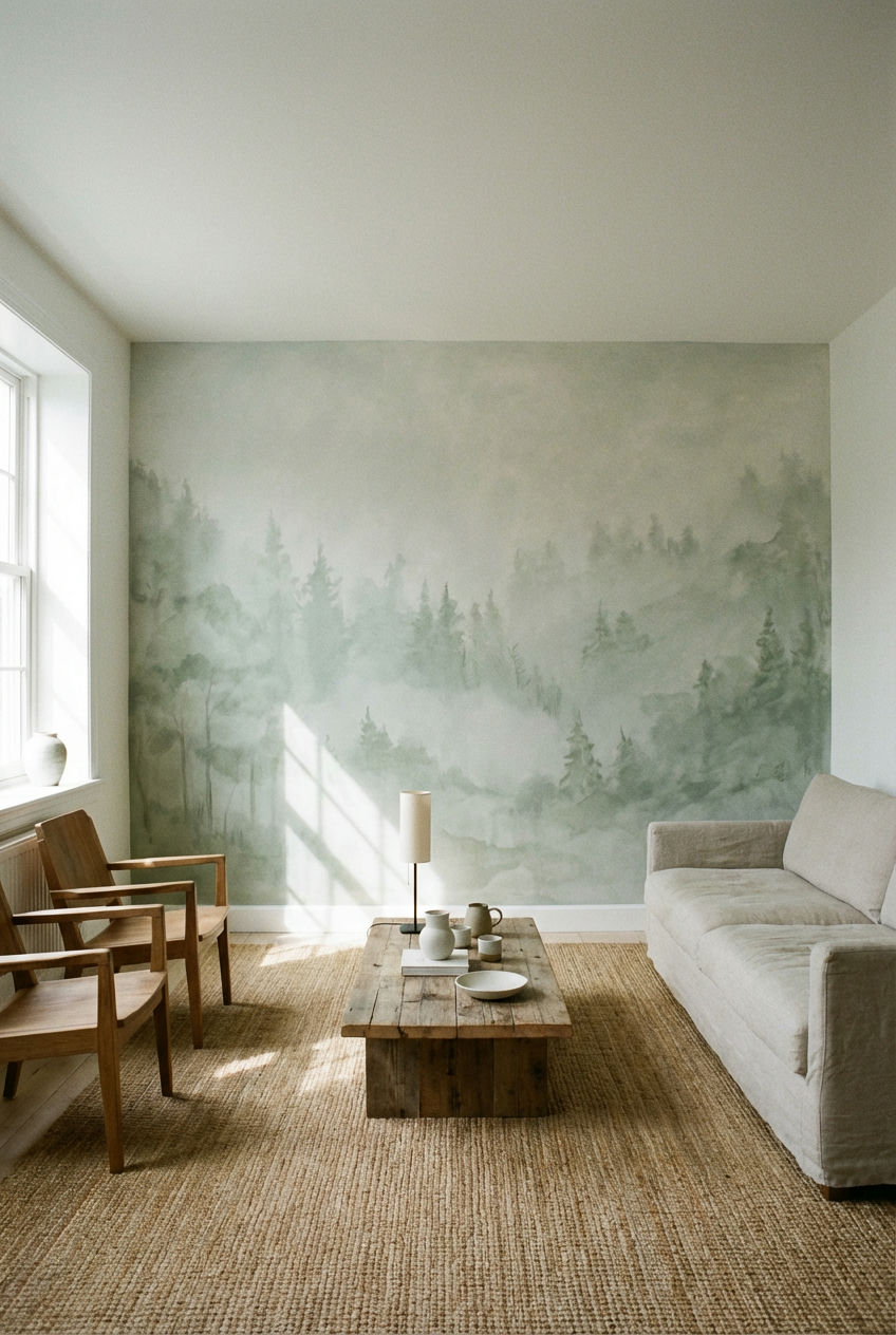 Nature-Inspired Wall Designs and Murals