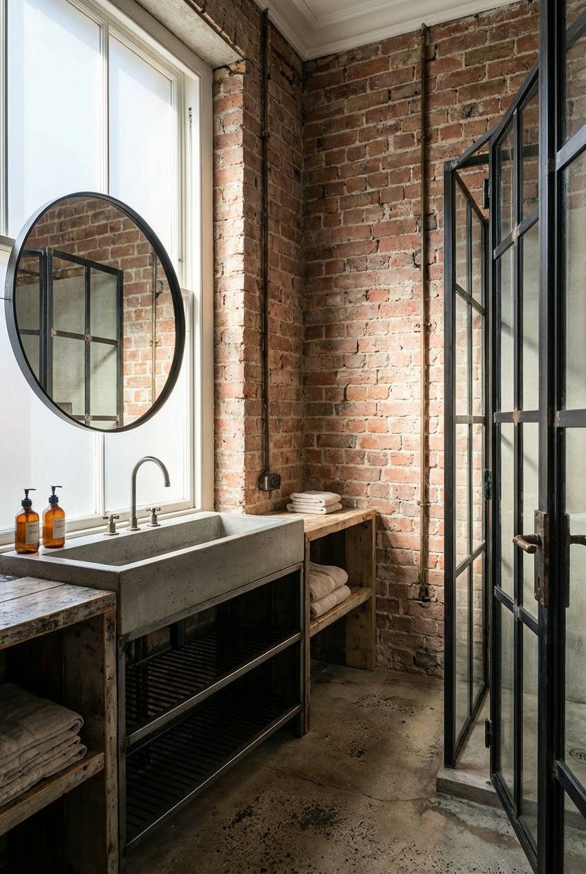 Industrial Chic with Black Accents