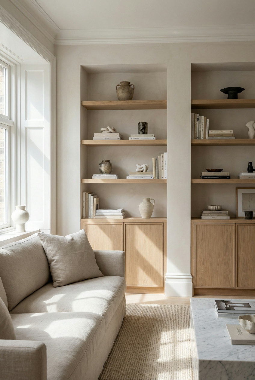 Elevated Built-Ins and Niche Displays