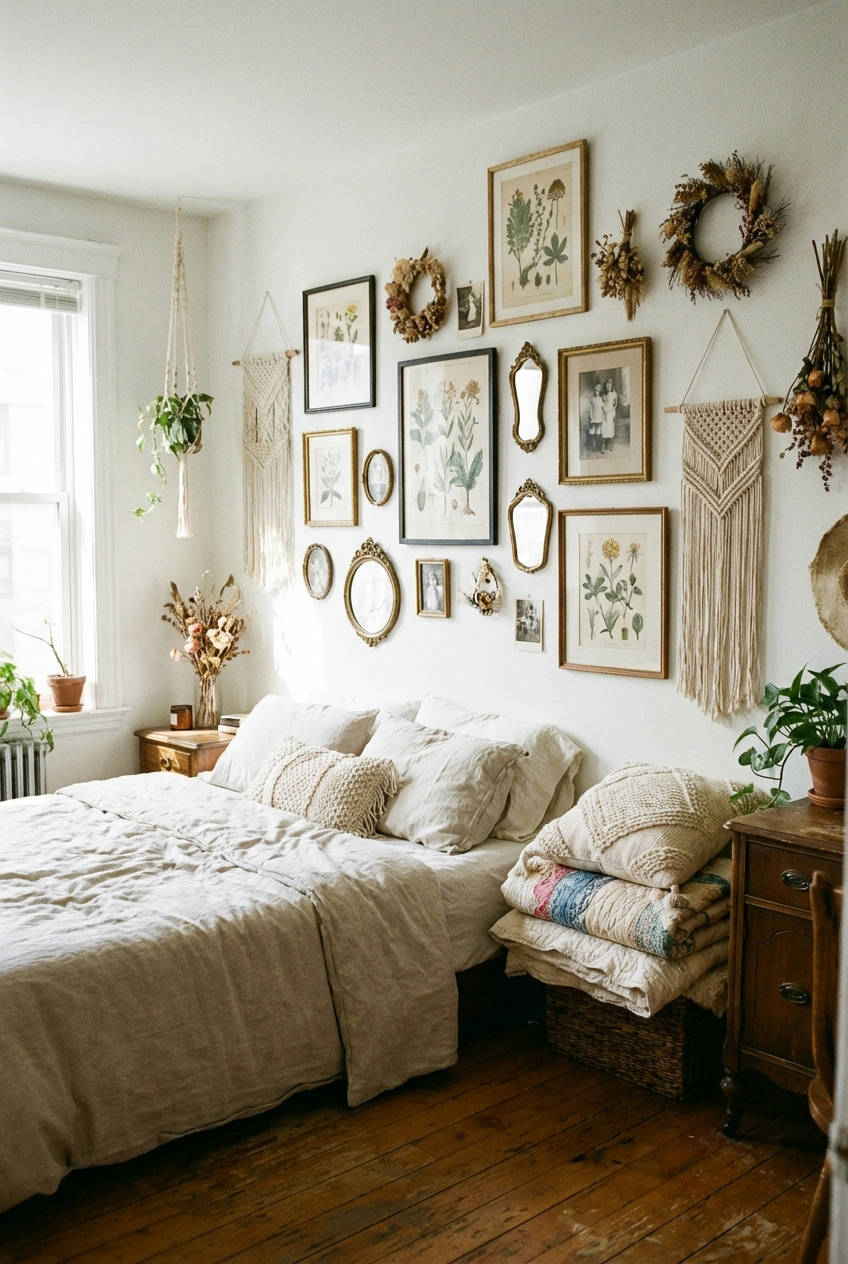 Bohemian Gallery Wall
