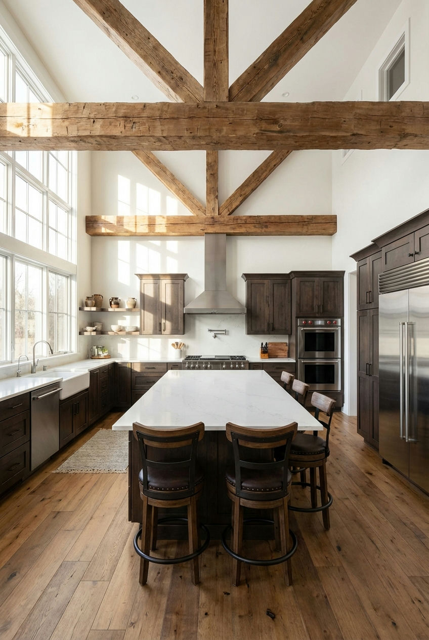 The Modern Farmhouse Kitchen