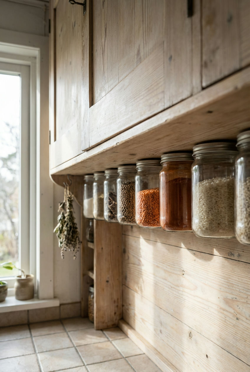 Under-Shelf-Jar-Storage