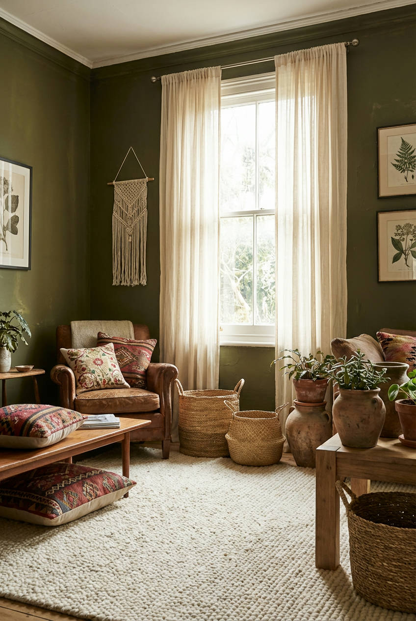 Earthy Tones & Textured Sanctuaries