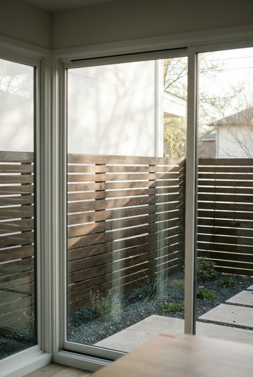 Sleek Horizontal Slats