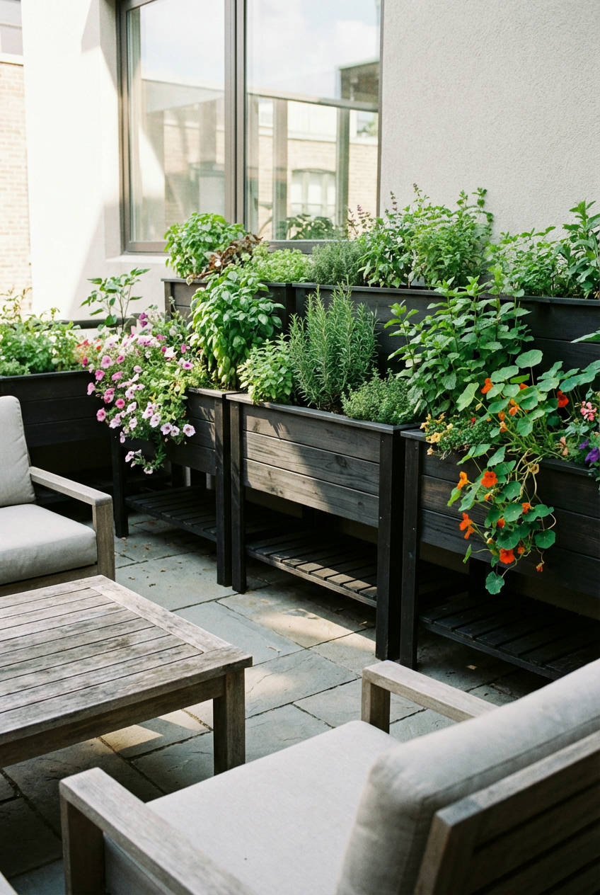 Elevated Planter Boxes
