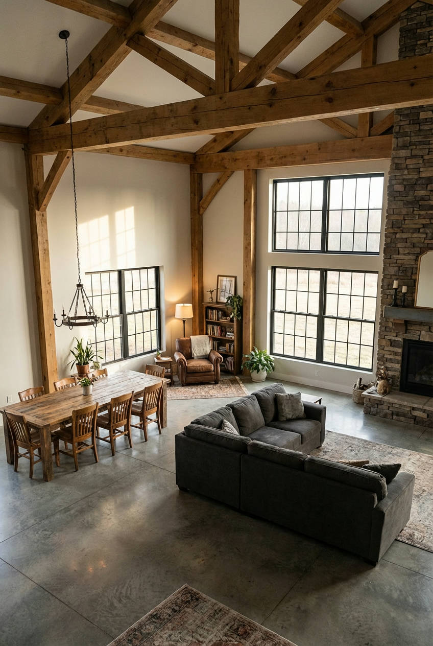 Open-Concept Living with Defined Zones