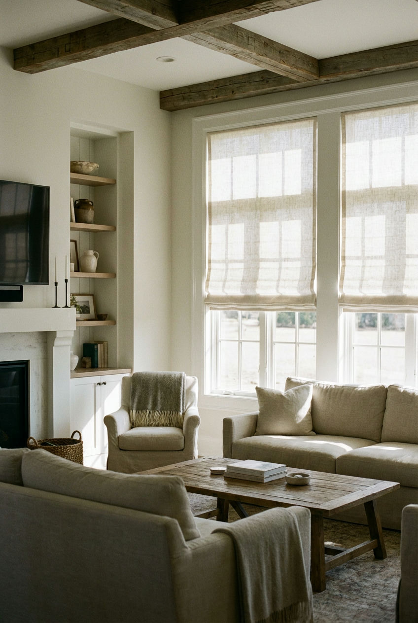 Simple and Stylish Window Treatments