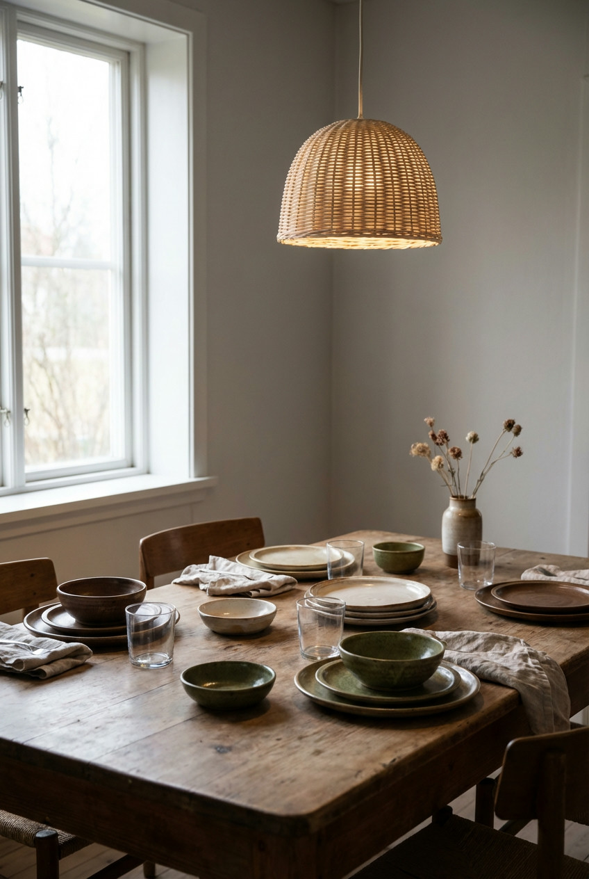 Earthy Ceramic Tableware