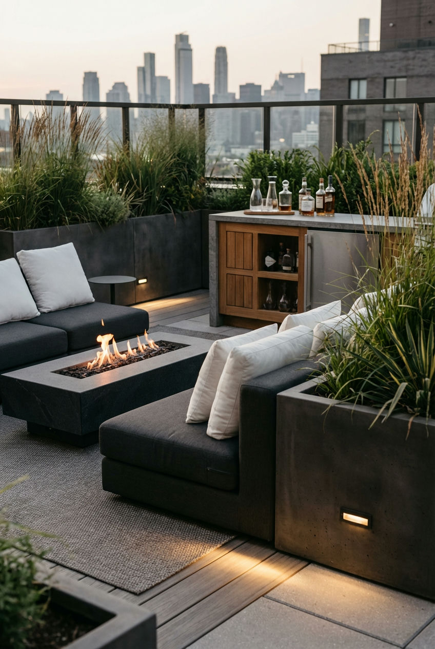 Rooftop Resort Vibe