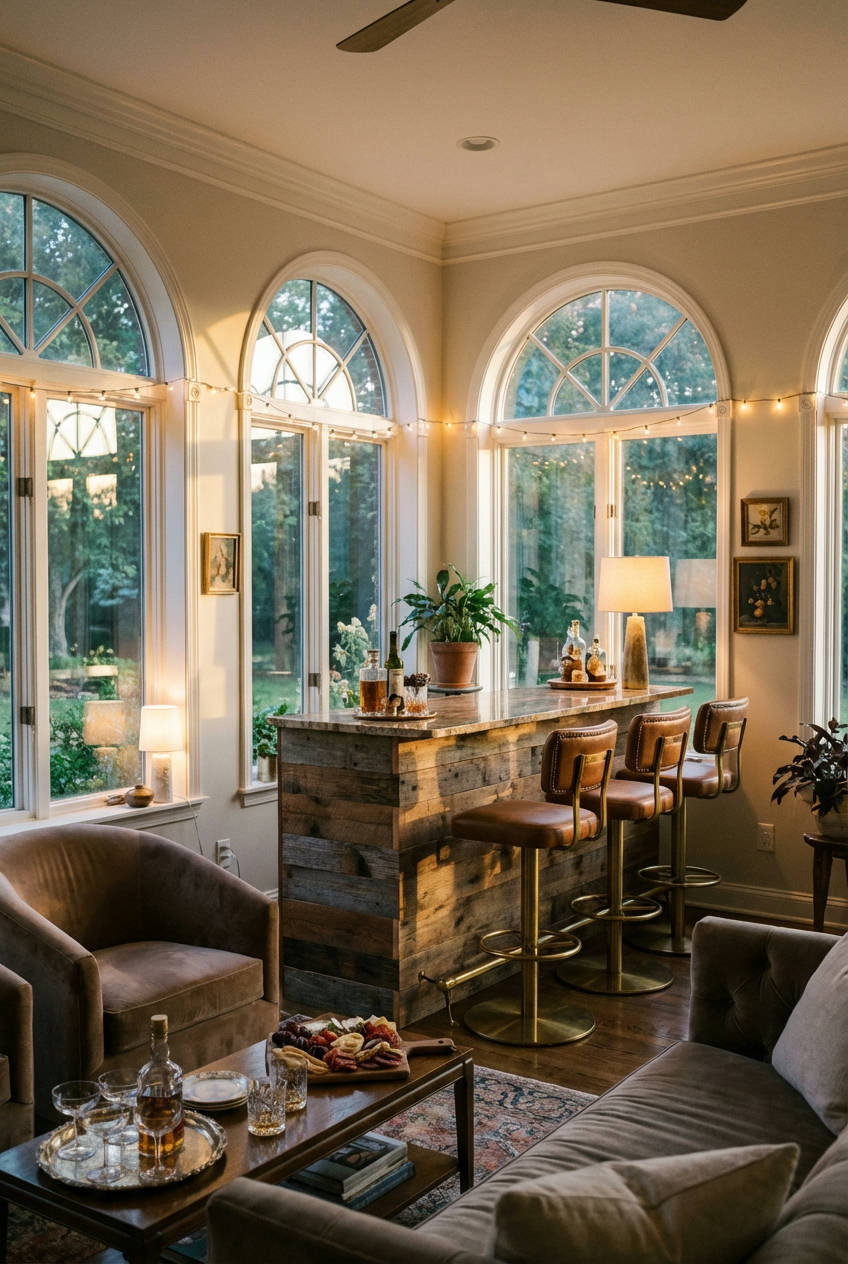 Home Bar & Lounge Sunroom