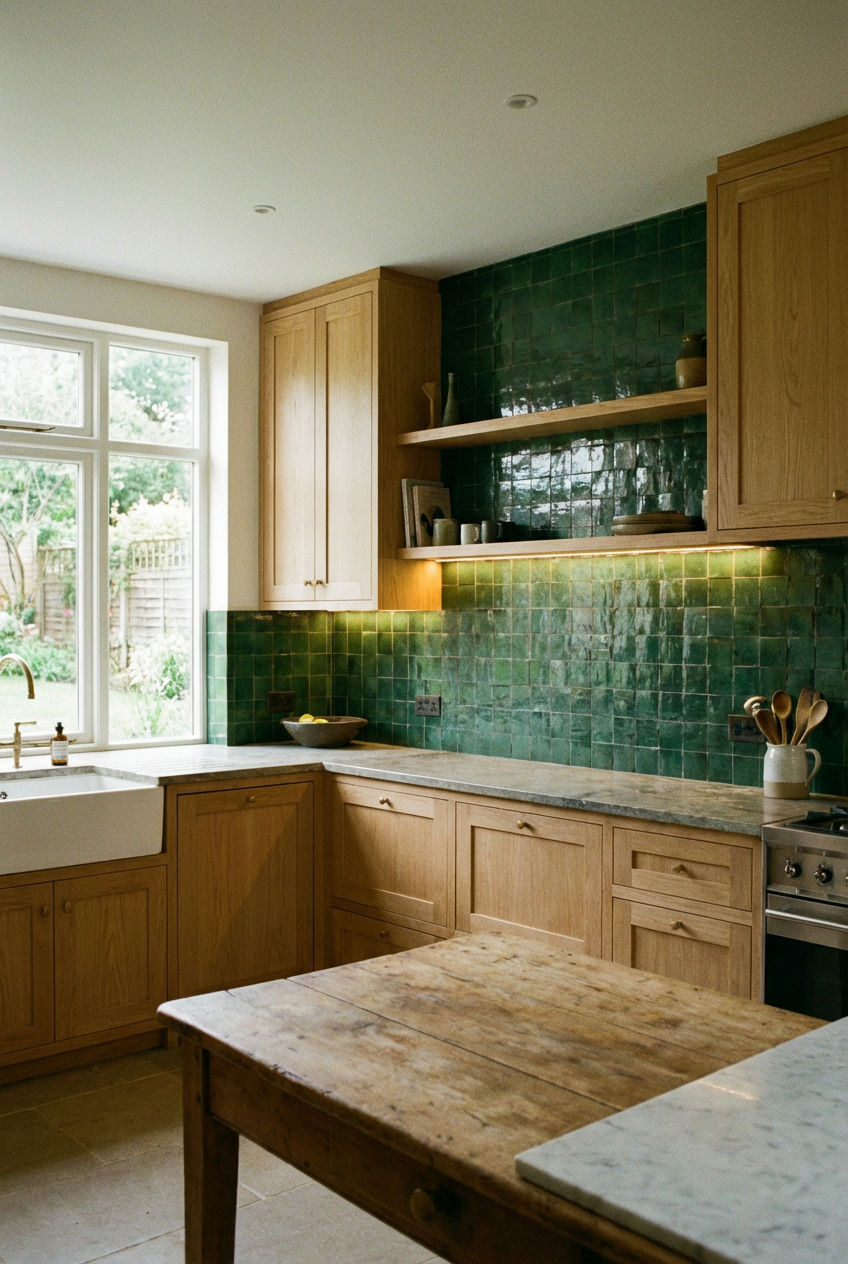 Green Zellige Tile