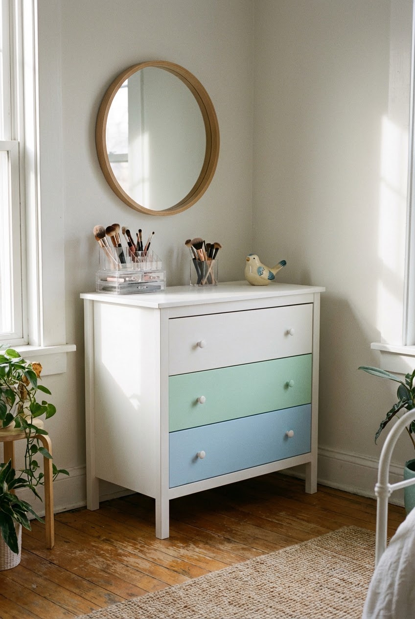 Playful Pastel Drawers