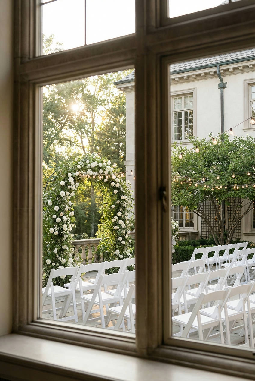 Event-Ready Wedding Garden