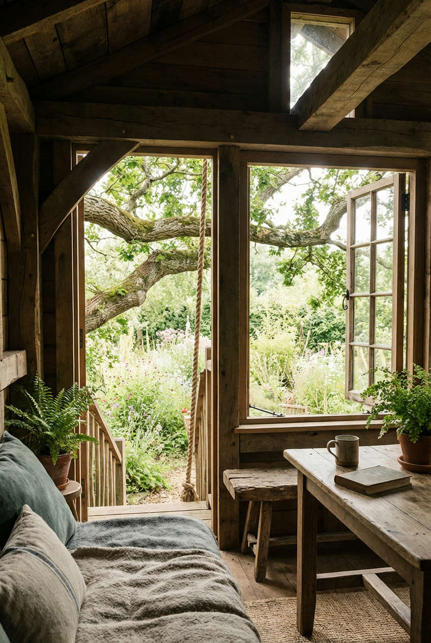 Whimsical Treehouse Retreat
