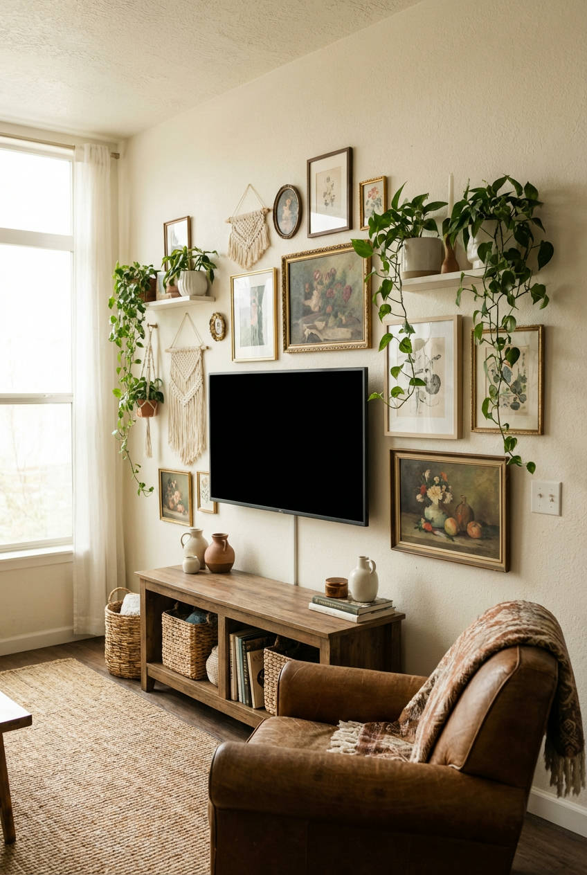 TV Wall Disguise Art