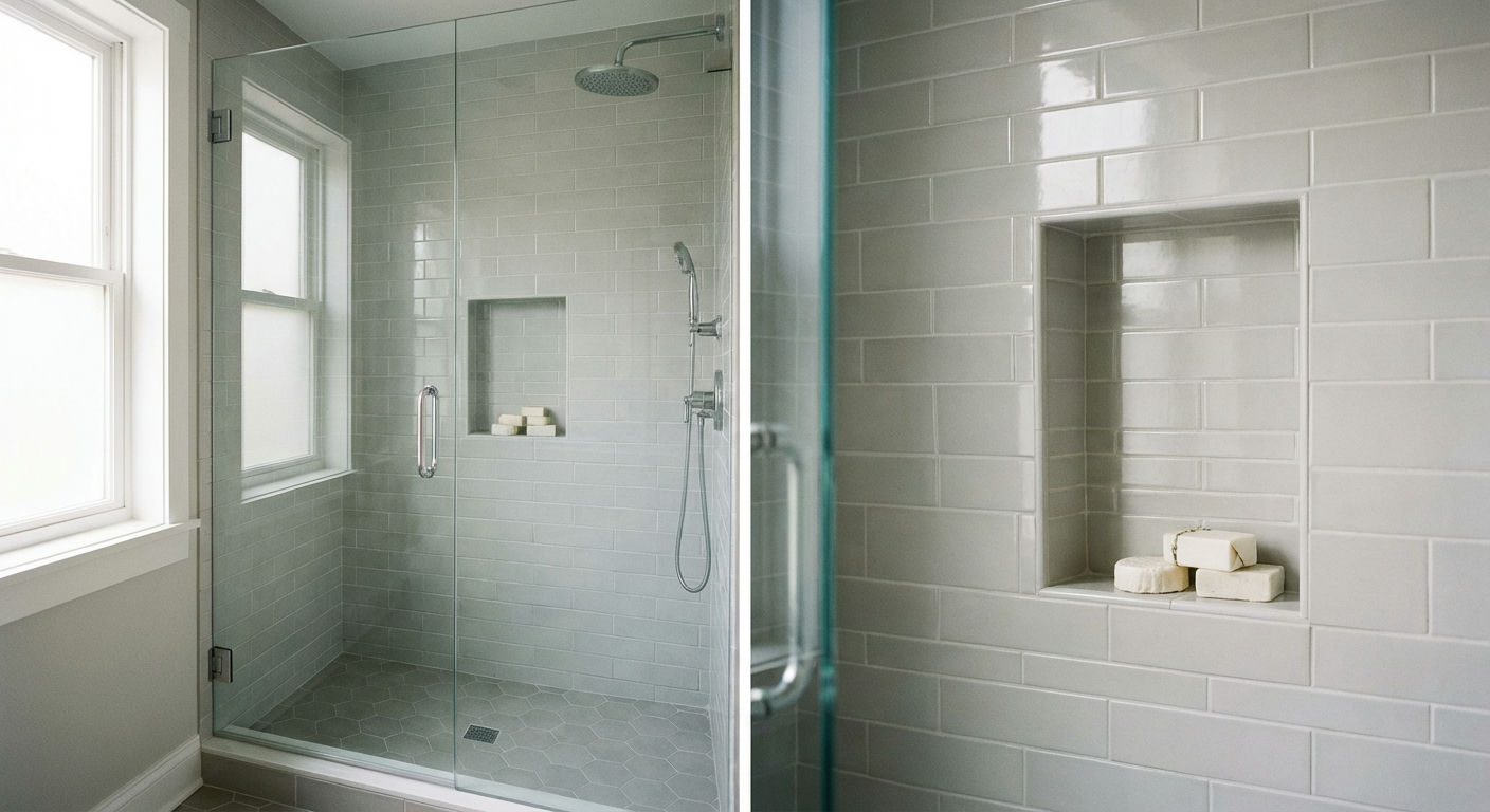 Spa-Like Shower Nooks