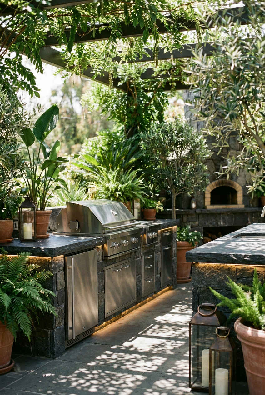 Outdoor Kitchen Oasis