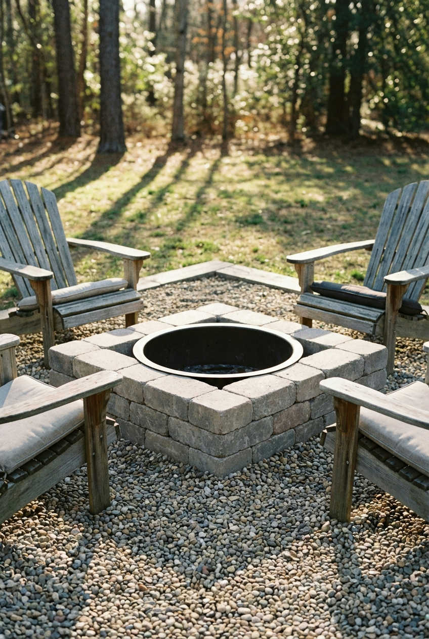 The Rustic Bonfire Pit