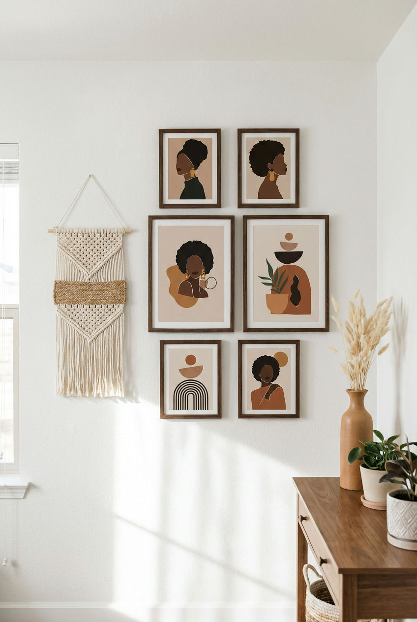 Modern Gallery Afro Style