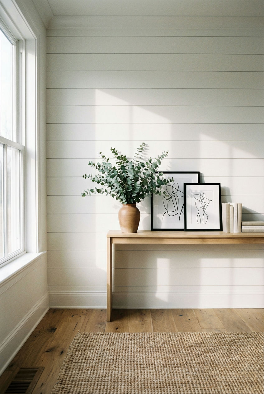 Shiplap Accent Walls: Classic Appeal