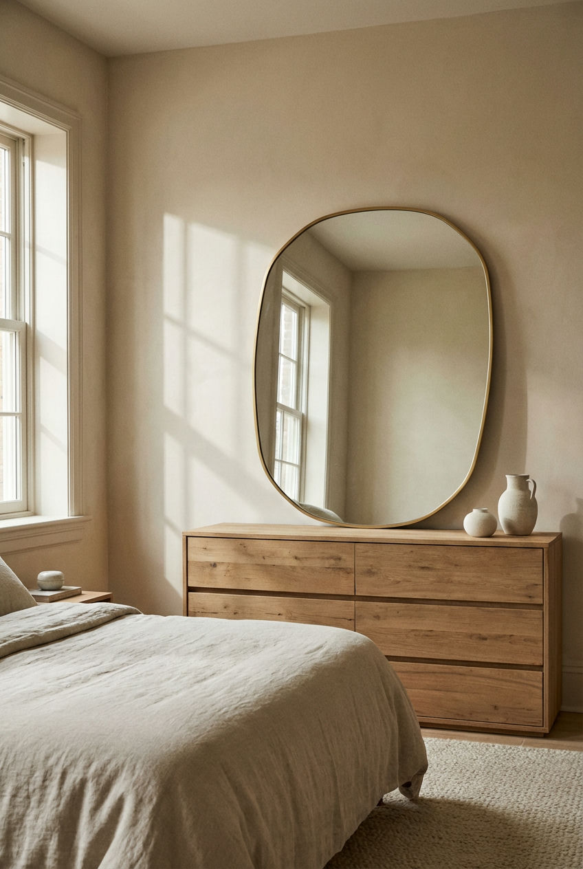 Organic Shaped Mirrors