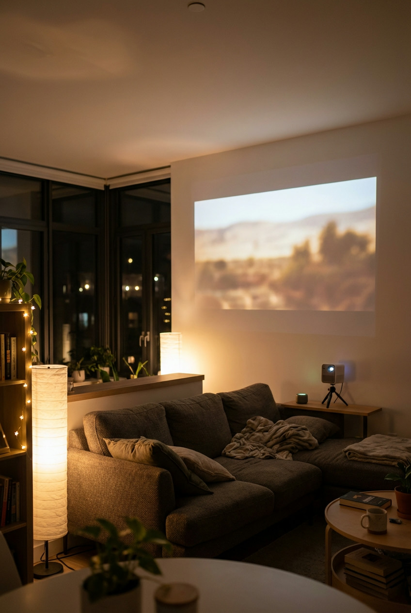 Portable Projector for Entertainment