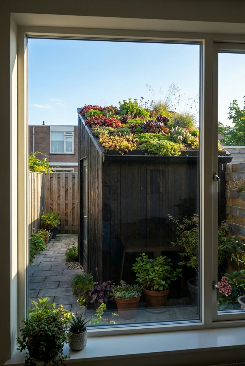 Living Roofs on Sheds or Garages