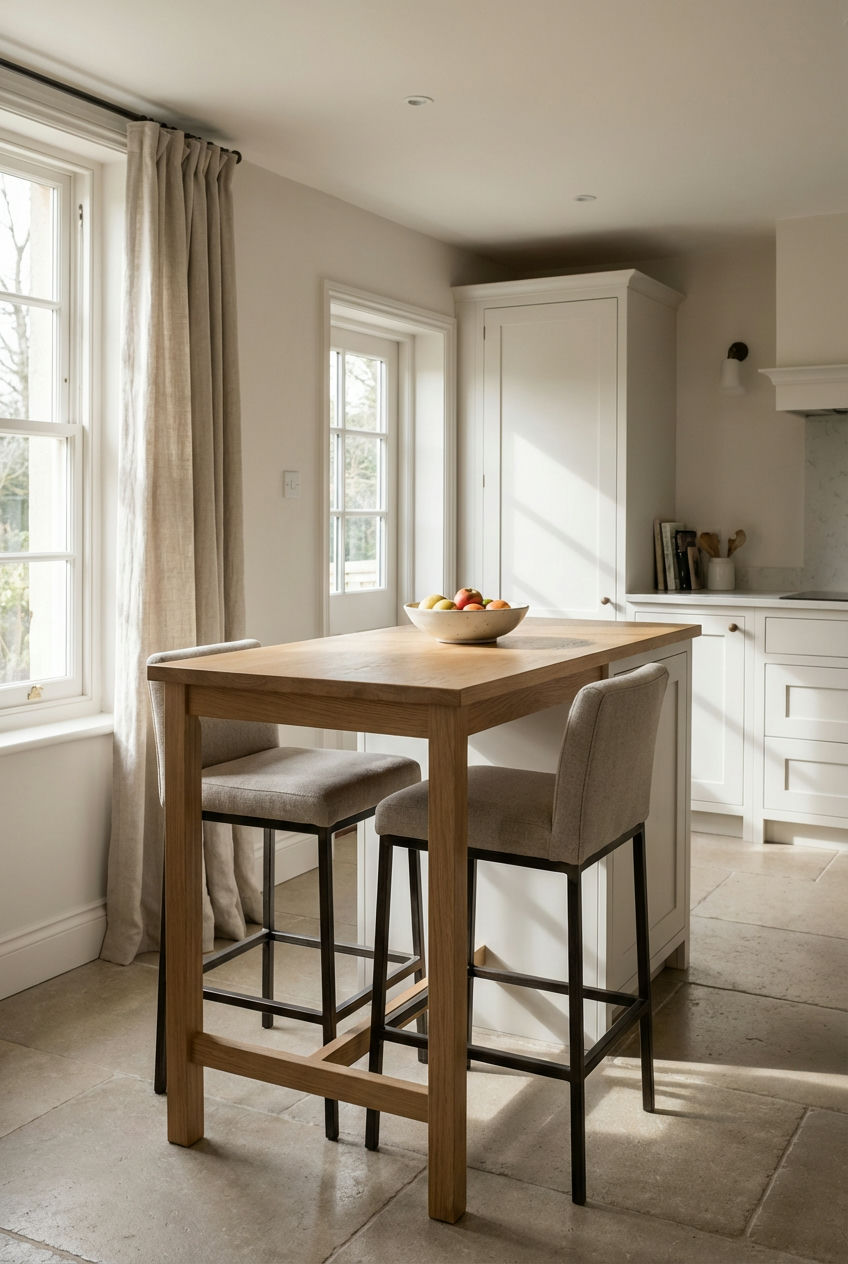 Skinny Island with Seating