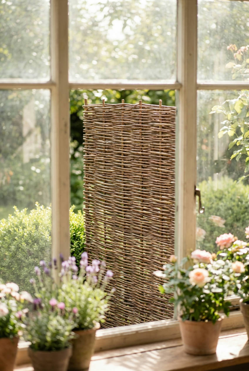 Woven Willow Panels