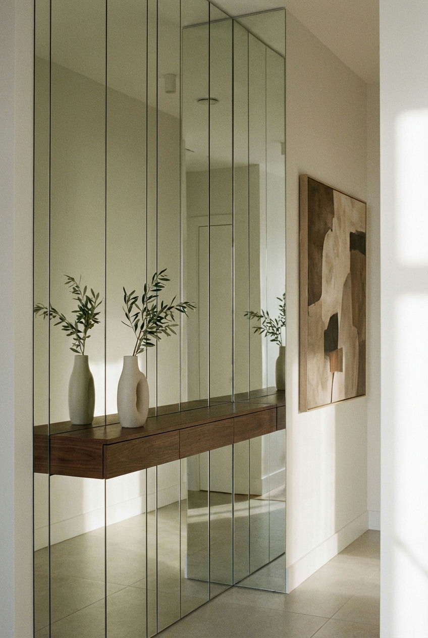 Paneled Entryway Reflection