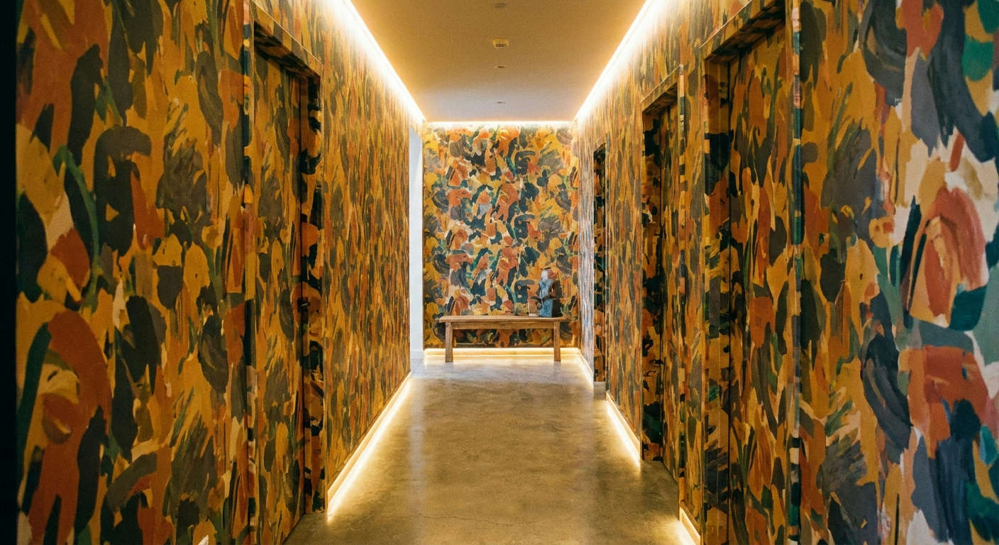 Wallpapered Doors & Frames