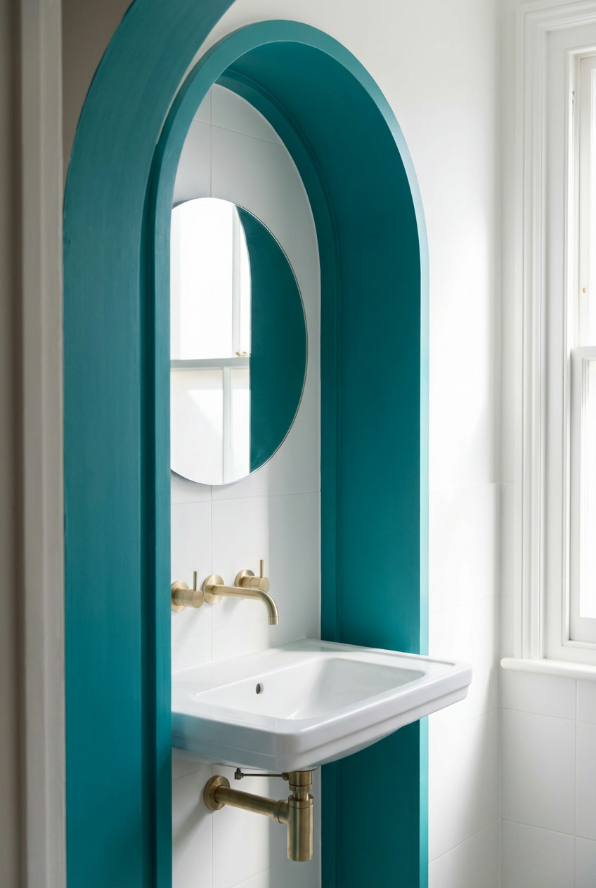 Bold Colour Block Walls