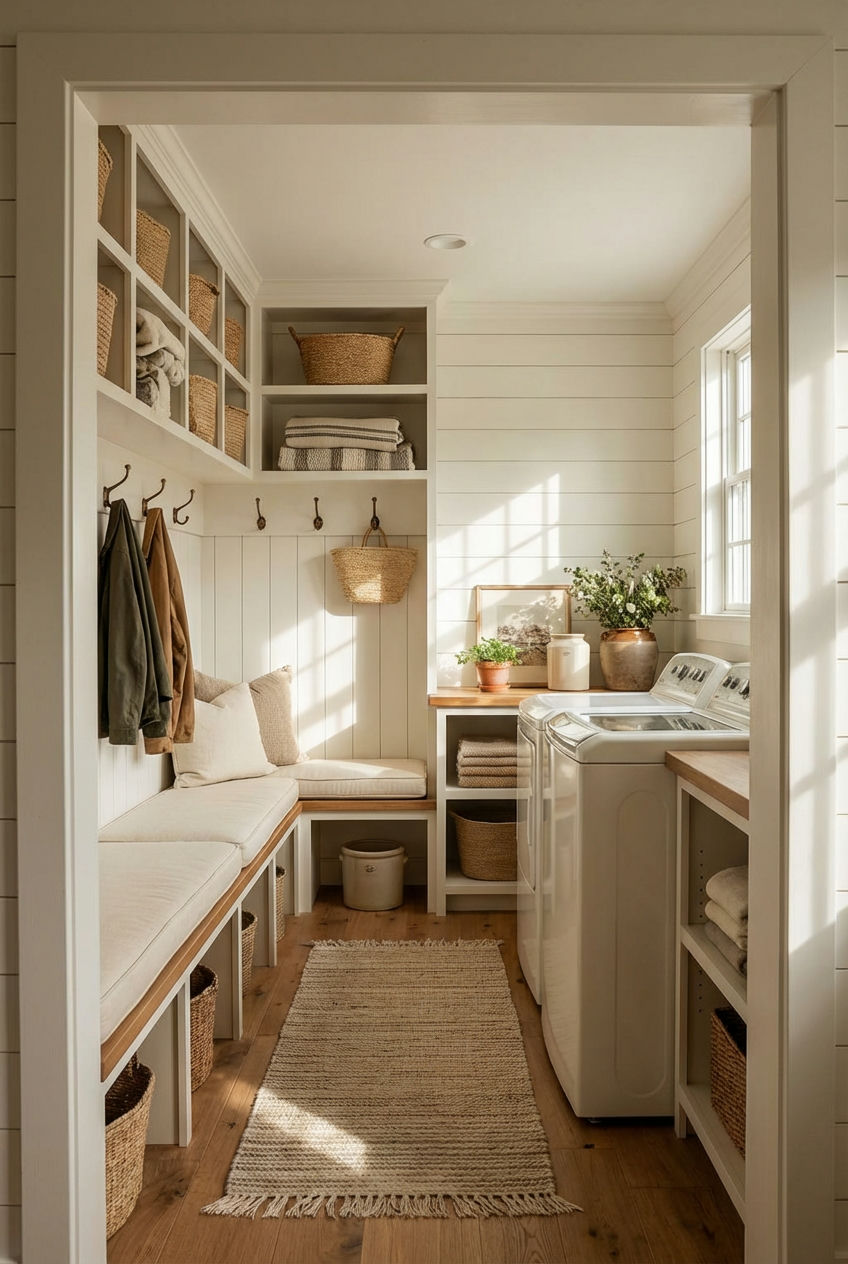 Farmhouse Chic Mudroom Blend