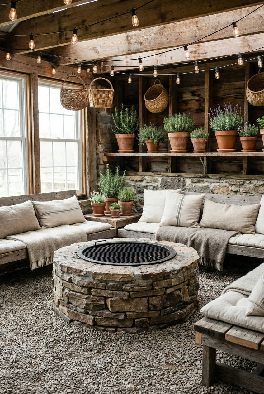 Rustic-Farmhouse-Fire-Pit