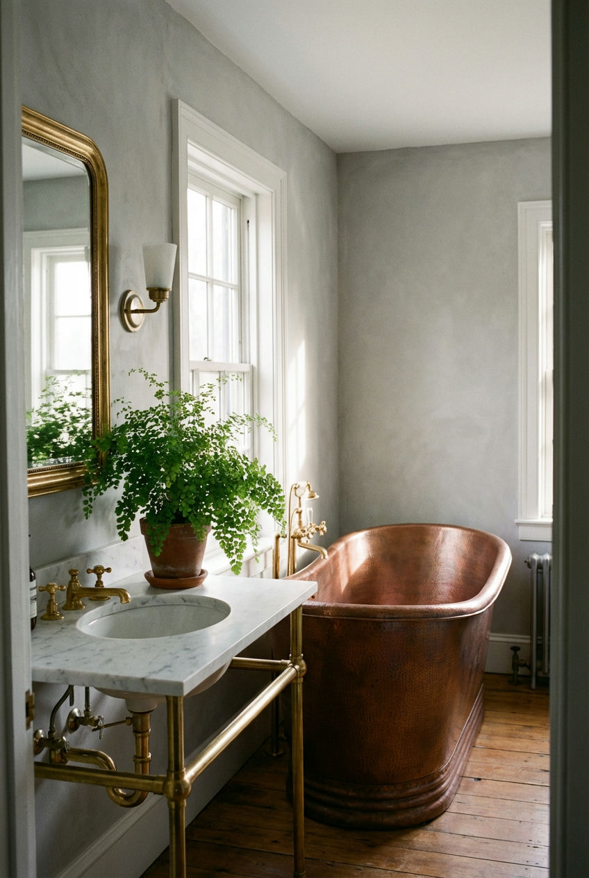 Copper and Brass Warmth