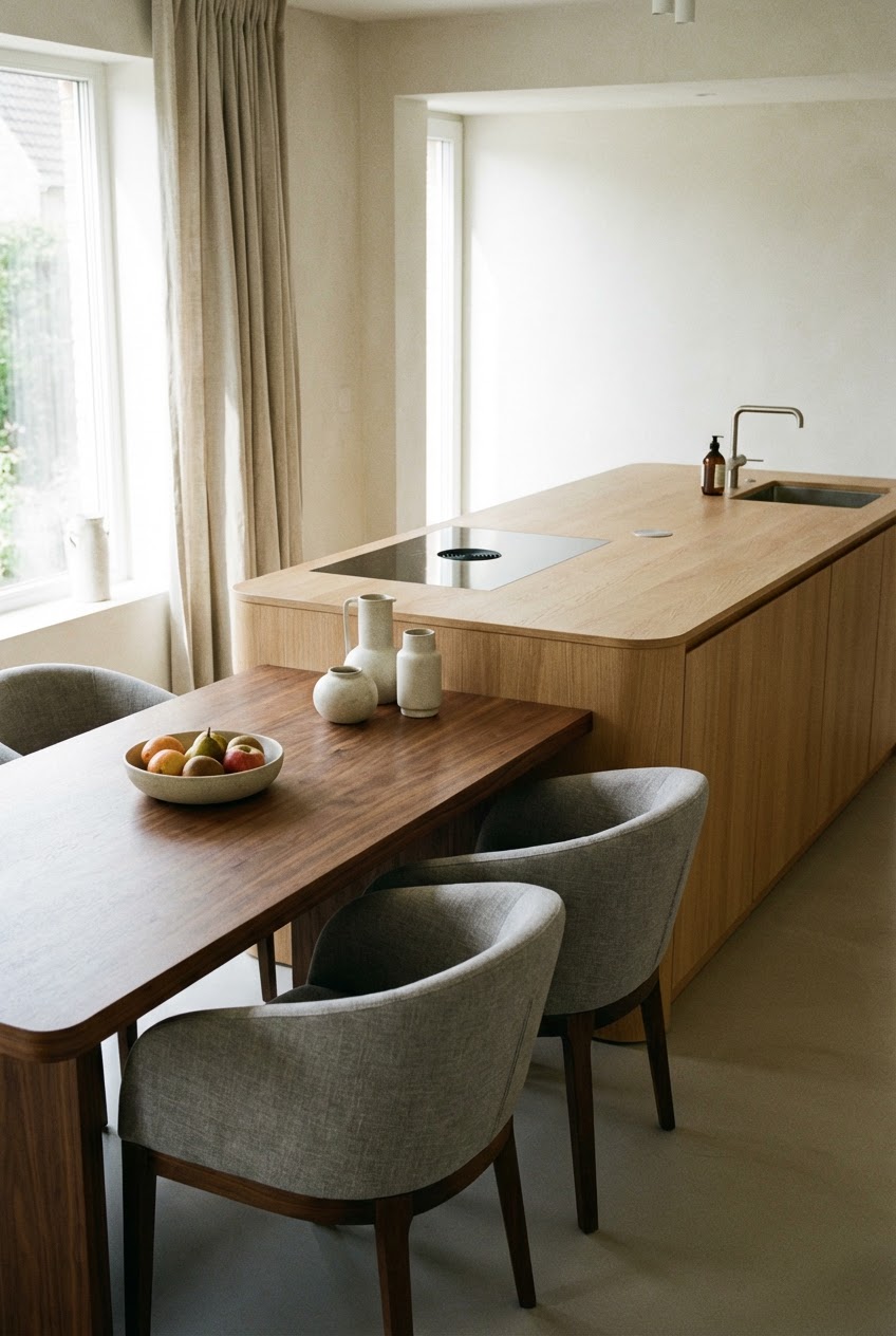Integrated Dining Table Combo