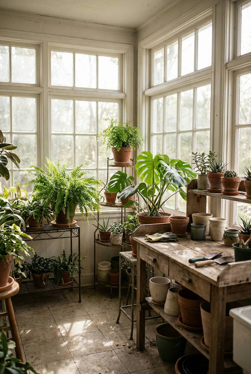 The Garden Enthusiast's Sunroom
