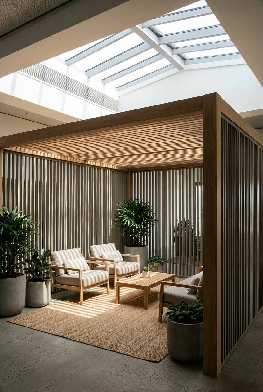 Pergola as a Privacy Screen